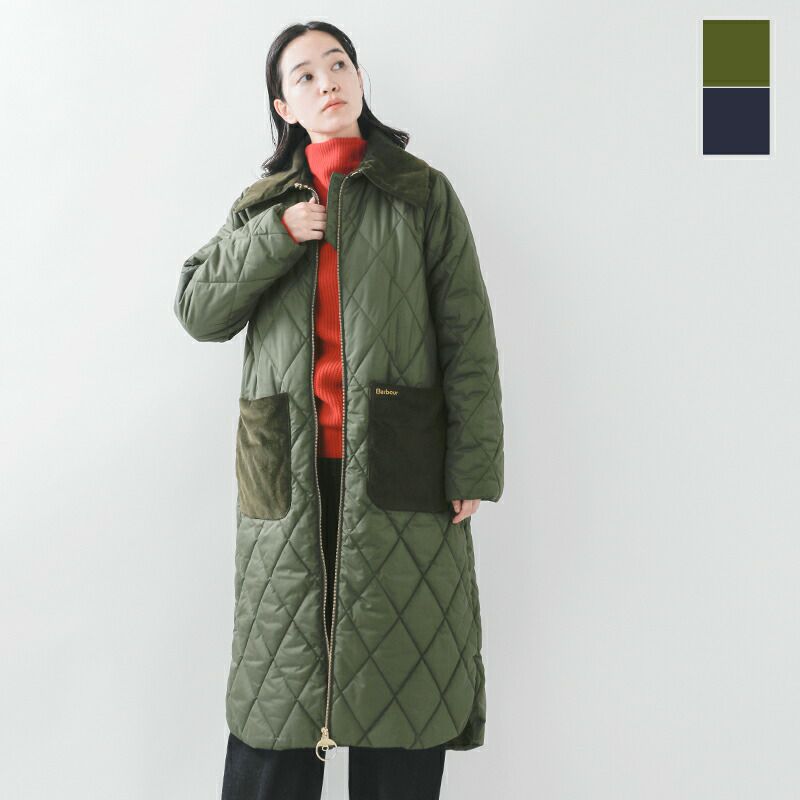 【 】Barbour バブアー ジップ キルティング ロングコート “MALTON QUILT” lqu1760-fn レディース | Piu di  aranciato(ピウディアランチェート)