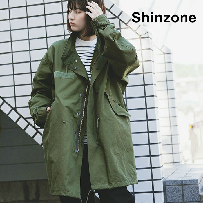 Shinzone シンゾーン 3way オーバーサイズ フィールド パーカ “FIELD PARKA” 24amsco01-mn 2024aw新作  レディース | Piu di aranciato(ピウディアランチェート)