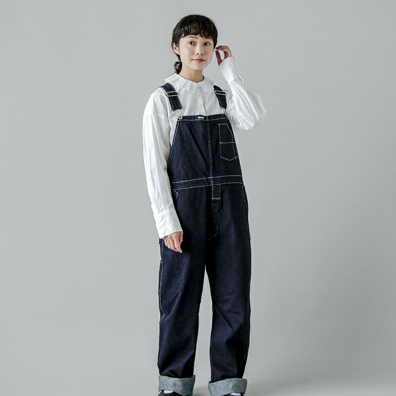 【美品】 LENO&CO(リノ) セルヴィッチデニムオーバーオール 美品】 LENO&CO(リノ) セルヴィッチデニムオーバーオール - メルカリ