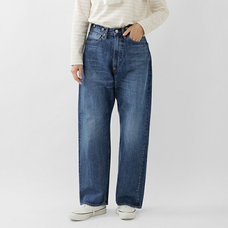 chimala チマラ 12oz ウエスト アジャスタブル デニム パンツ cs39 