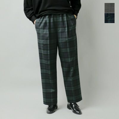 TRAVAIL MANUEL トラバイユマニュアル トロ チェック 2タック ワイド