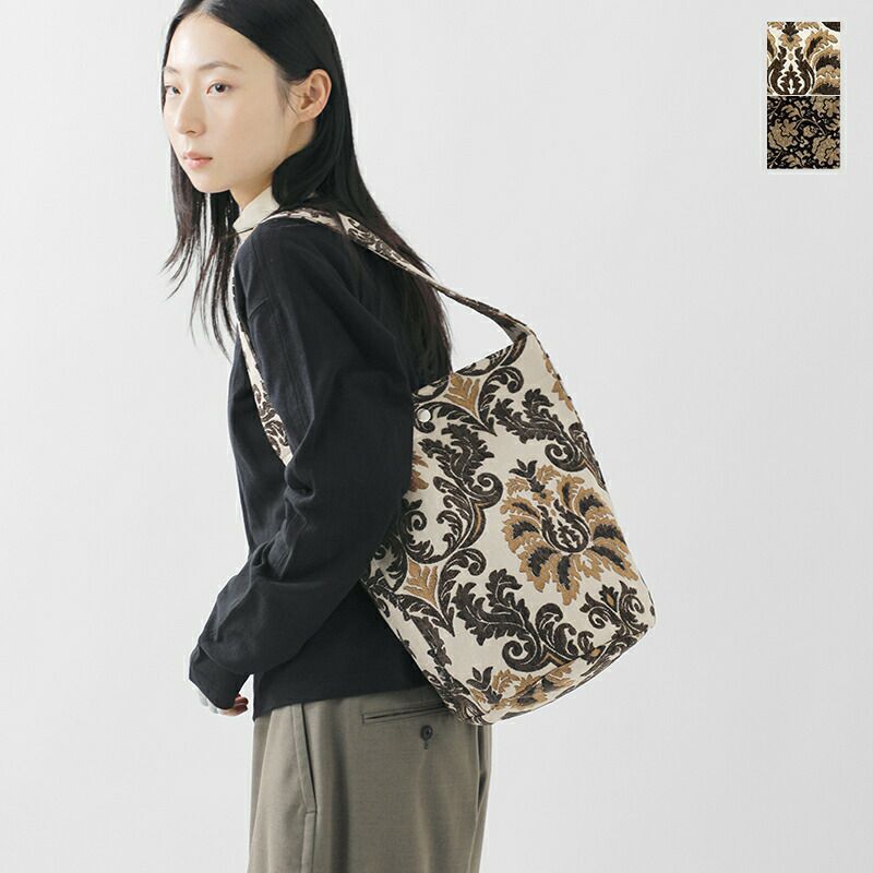 未使用/BAGMATI/バグマティ LICバッグ The Bagmati バグマティ ジャガード織り ワンハンドル トートバッグ an