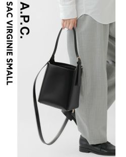 A.P.C. アー ペー セー レザー 2way スモール ショルダー バッグ “SAC VIRGINIE SMALL” f61869-mn  2024aw新作 レディース | Piu di aranciato(ピウディアランチェート)