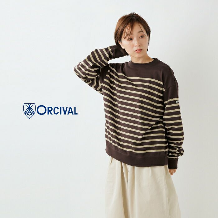 40%OFF】ORCIVAL オーチバル オーシバル パネルボーダー ロング