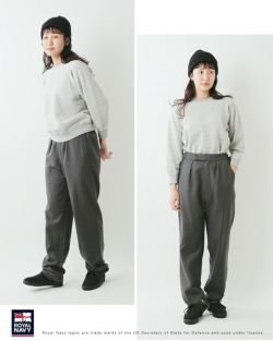 ROYAL NAVY ロイヤルネイビー ワーキング ドレス トラウザーパンツ “WORKING DRESS TROUSERS”  rn24fwdt72-yo 2024aw新作 レディース【サイズ交換初回無料】 | Piu di aranciato(ピウディアランチェート)