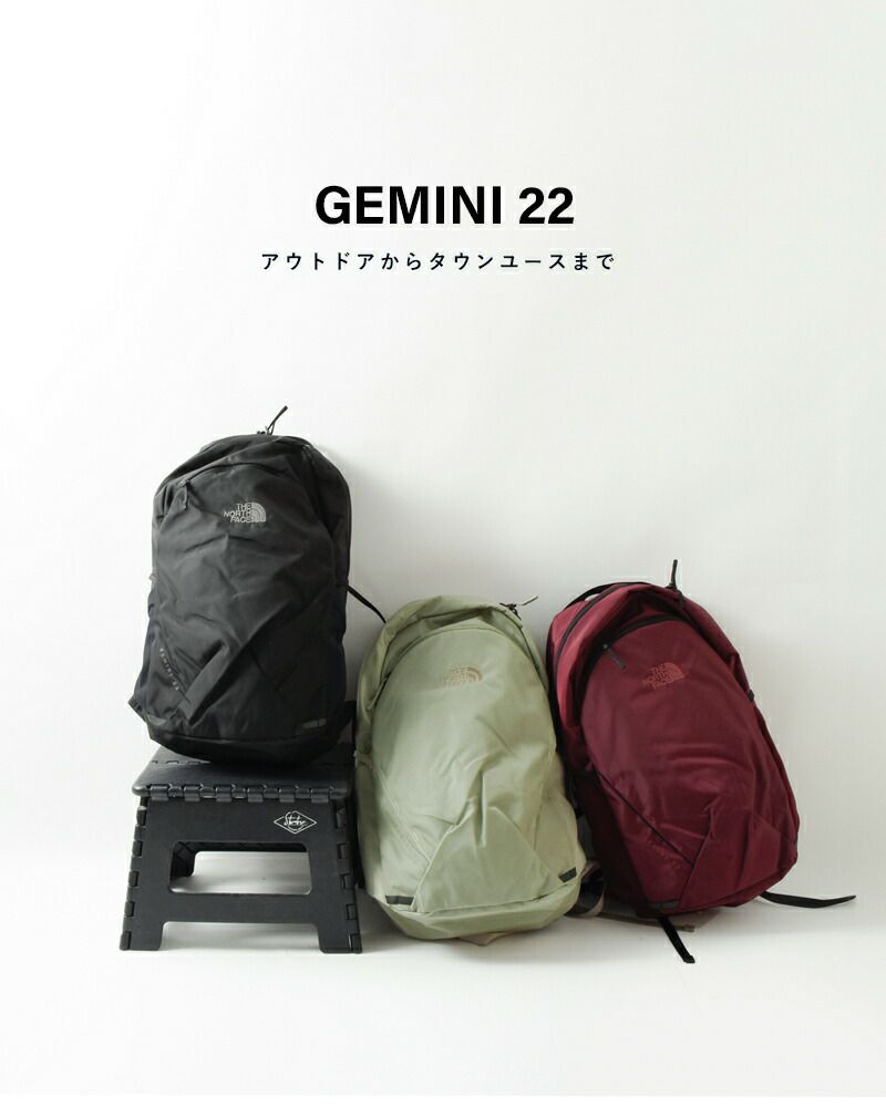 THE NORTH FACE ノースフェイス ジェミニ デイパック 22L “Gemini 22” nm72351-rf ユニセックス | Piu  di aranciato(ピウディアランチェート)