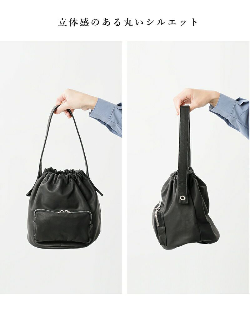 mormyrus モルミルス レザー ジップポケット ショルダー バッグ m170