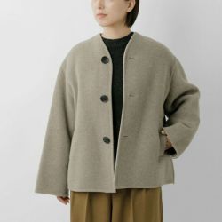 Lee Gジャン 別注　ウールシルク クーポン対象】Le Glazik ルグラジック SUPER100s ウール カラーレス