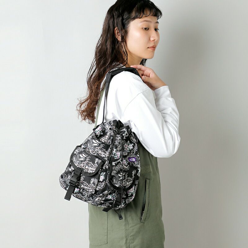 THE NORTH FACE PURPLE LABEL ノースフェイスパープルレーベル 撥水 ペイズリー プリント ストロール トートバッグ “ Paisley Print Stroll Tote Bag” n24fo042-yo 2024aw新作 レディース | Piu di  aranciato(ピウディアランチェート)