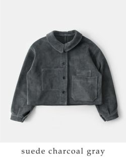 クーポン対象】Sisii シシ スエードショートワーク ジャケット “SHORT WORK JACKET” 127s-om-mn 2024aw新作  レディース【サイズ・カラー交換初回無料】 | Piu di aranciato(ピウディアランチェート)