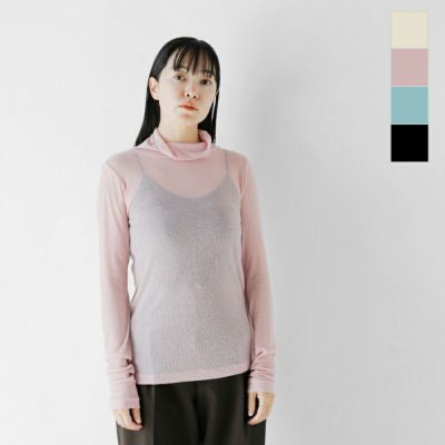 BATONER バトナー カシミヤ ブレンド リブ タートルネック プルオーバー “MELTY RIB TURTLE NECK”  bn-24fl-009-ms 2024aw新作 レディース | Piu di aranciato(ピウディアランチェート)