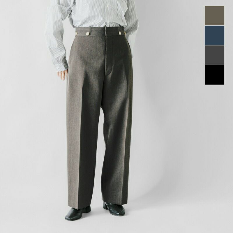 クーポン対象】HUM VENT ヒューベント ヴィンテージキャバリーツイル ソリス トラウザー パンツ “SOLIS CAVALRY TROUSERS  太陽” hv301501er-ms 2024aw新作 レディース | Piu di aranciato(ピウディアランチェート)