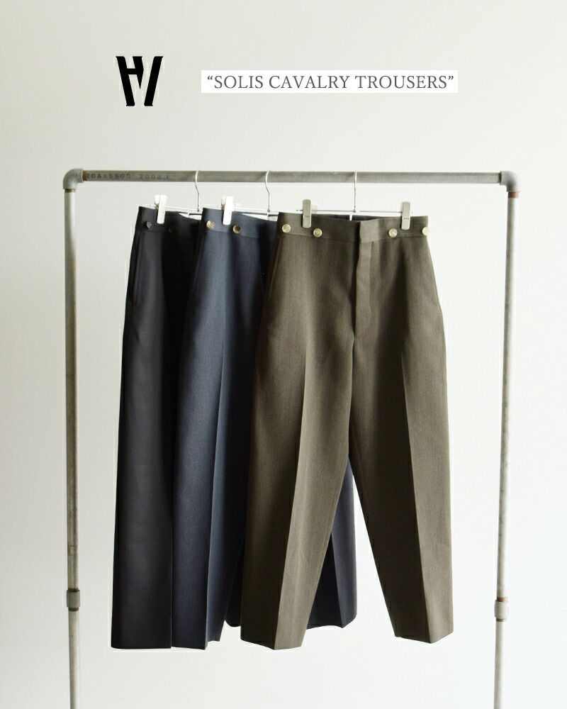 クーポン対象】HUM VENT ヒューベント ヴィンテージキャバリーツイル ソリス トラウザー パンツ “SOLIS CAVALRY TROUSERS  太陽” hv301501er-ms 2024aw新作 レディース | Piu di aranciato(ピウディアランチェート)