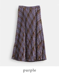 70%OFF】kelen ケレン アコーディオン プリーツ チェック