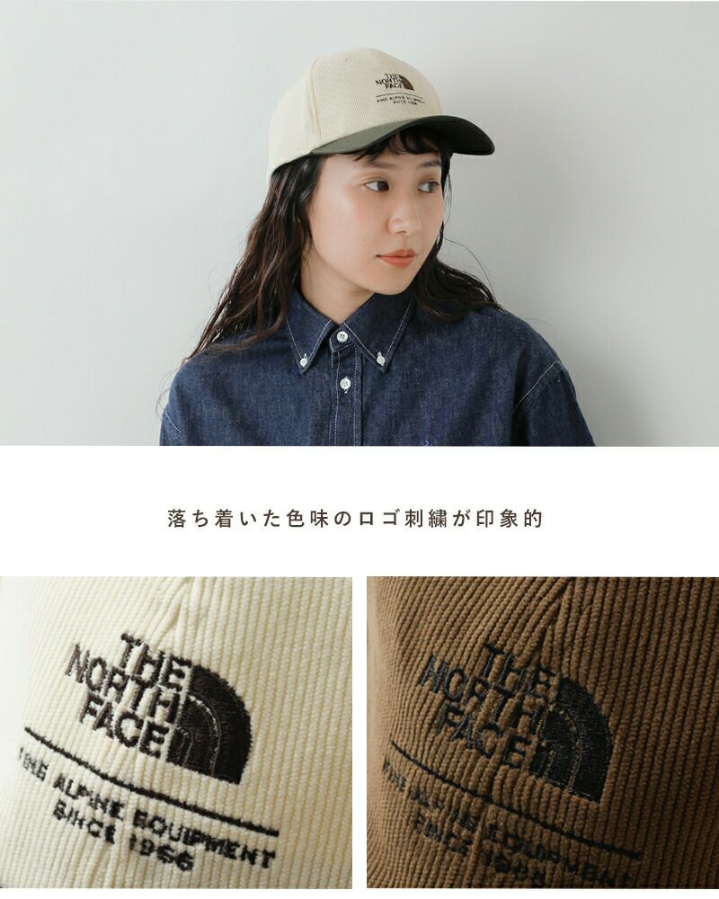 THE NORTH FACE ノースフェイス バレー コーデュロイ キャップ “Valley Corduroy Cap” nn42430-rf  2024aw新作 レディース | Piu di aranciato(ピウディアランチェート)