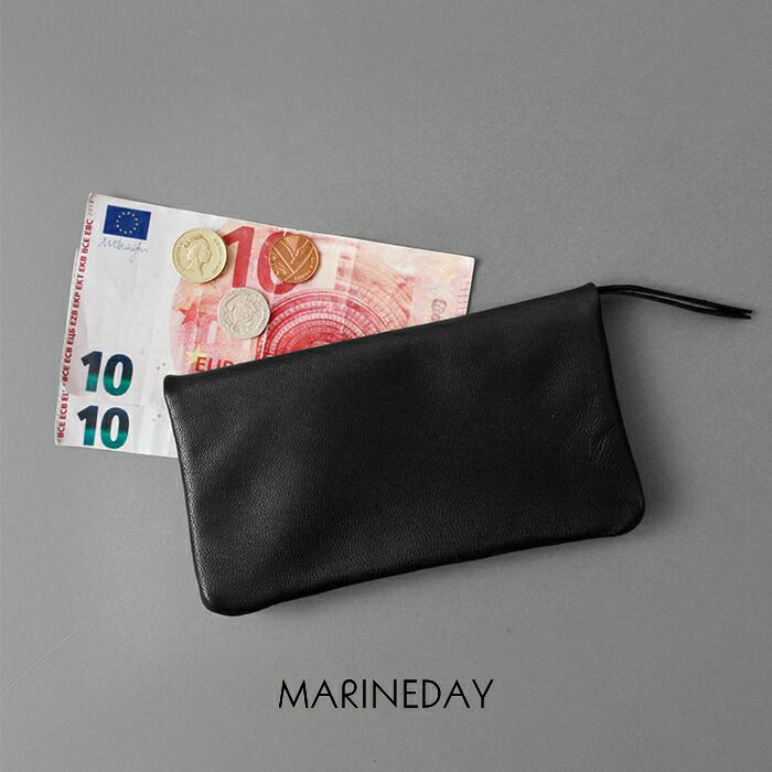 MARINE DAY マリンデイ ゴートスキン レザー ロング ウォレット