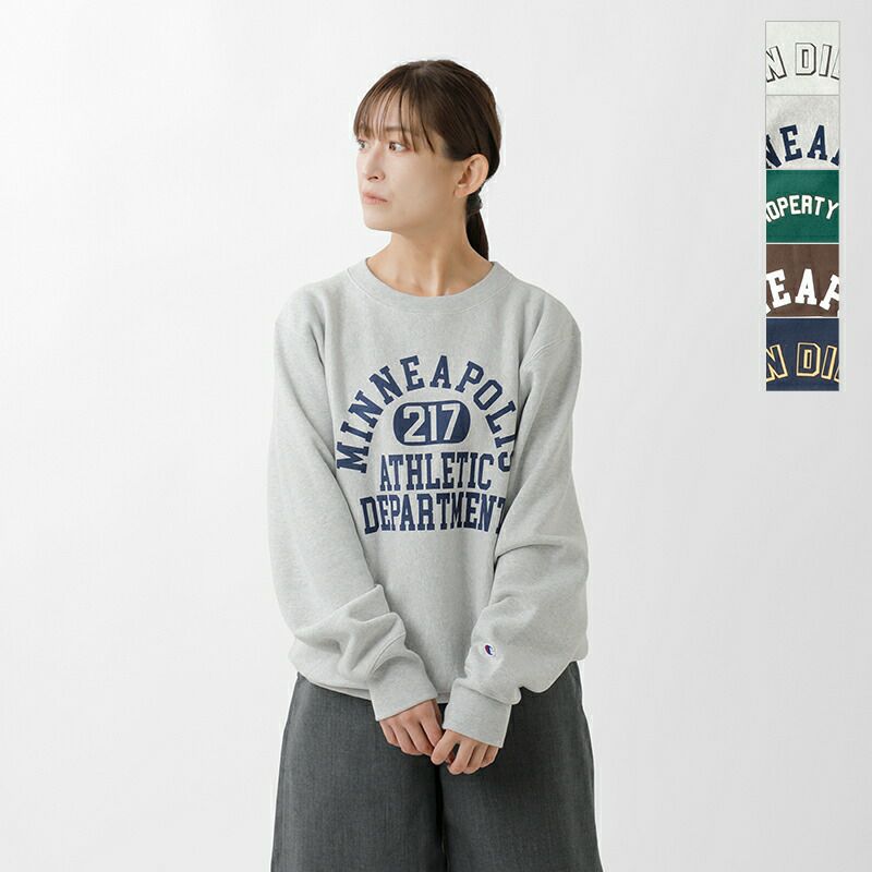 50%OFF】Champion チャンピオン リバースウィーブ クルーネック