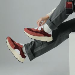 靴/バッグ 靴 スニーカー pg ピージー ナイロン メッシュ カウ スエード フリーロック