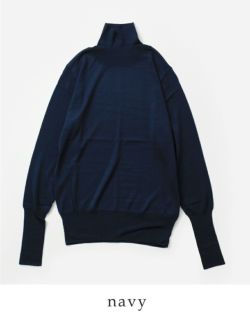 Shinzone シンゾーン コットン シルク ハイネック ニット プル