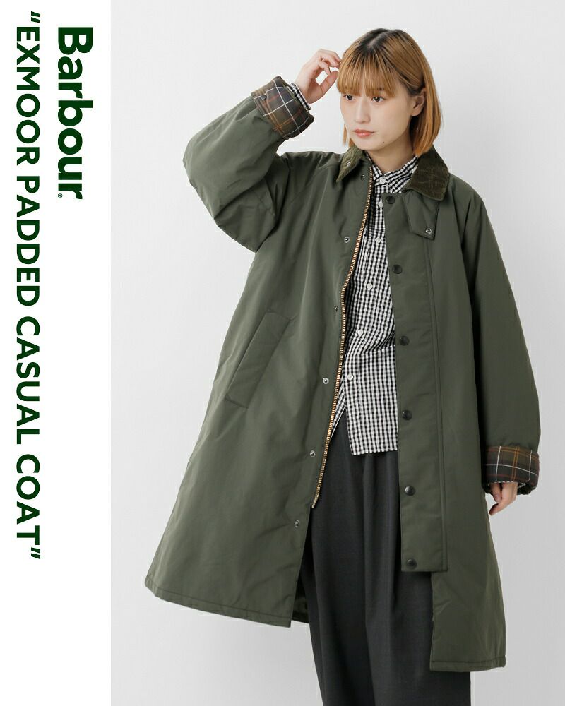 Barbour バブアー エクスモア パデッド カジュアル コート “EXMOOR 