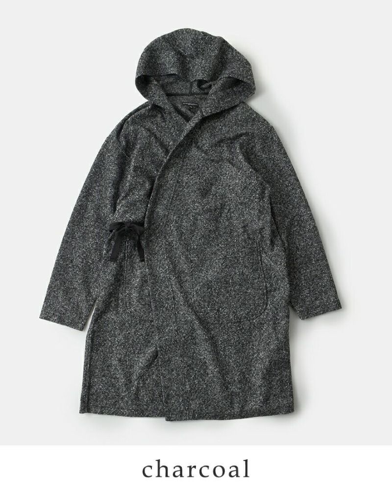 ☆】【30%OFF】ENGINEERED GARMENTS エンジニアド ガーメンツ ウール ブレンド メランジ ニット ローブ “Knit  Robe” ps077-mt レディース | Piu di aranciato(ピウディアランチェート)