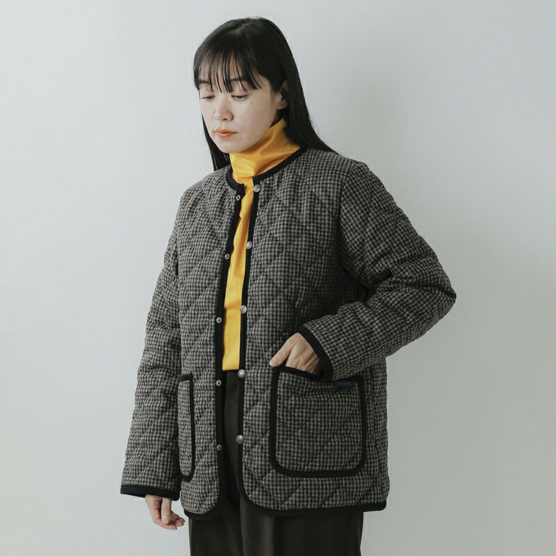 LAVENHAM ウール キルティングジャケット XSサイズ(34) DENHAM LAVENHAM ウール キルティングジャケット XSサイズ(34) DENHAM