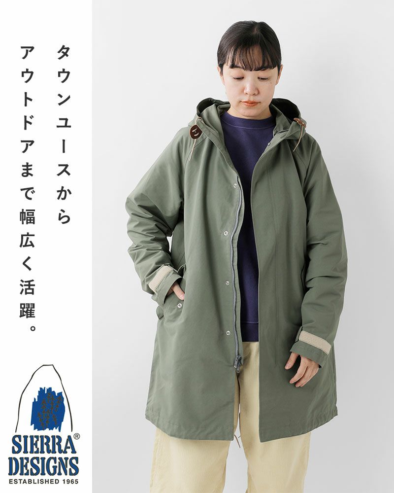 SIERRA DESIGNS シエラデザイン コーデュラ 60/40クロス フィッシュテイル パーカー “FISHTAIL PARKA”  621008-mn 2024aw新作 レディース | Piu di aranciato(ピウディアランチェート)