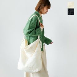 ASEEDONCLOUD アシードンクラウド Sankayo 刺繍 キルト ナイロン フォグ コレクターズ バッグ “Fog collector's  bag” 242003-kk 2024aw新作 レディース | Piu di aranciato(ピウディアランチェート)