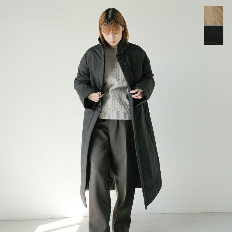 STUDIO NICHOLSON スタジオ ニコルソン ダウン ロングコート “PADDED LONG COAT” snw-1453-kk  2024aw新作 レディース | Piu di aranciato(ピウディアランチェート)