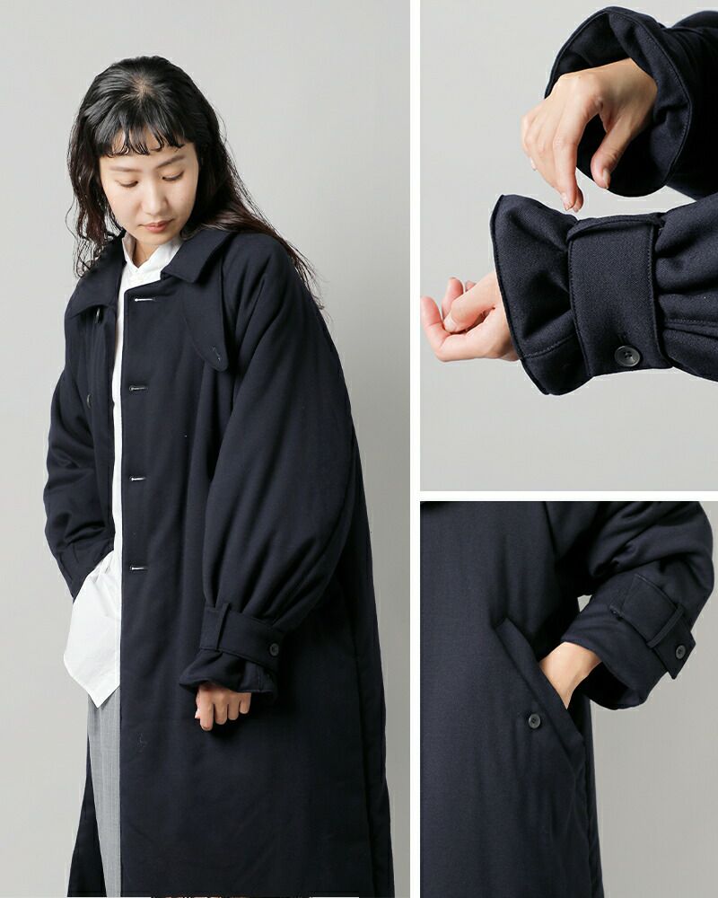 ☆】【30%OFF】my beautiful landlet マイ ビューティフル ランドレット ストレッチ ギャバジン ステンカラー コート  wm09-co242093-mn ユニセックス | Piu di aranciato(ピウディアランチェート)