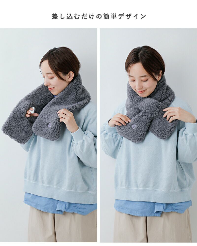 クーポン対象】ORCIVAL オーチバル・オーシバル ボアフリース マフラー