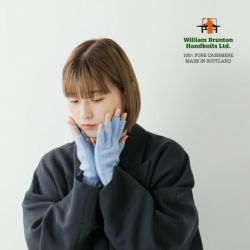 WILLIAM BRUNTON ウィリアムブラントン aranciato別注 カシミヤ フィンガーレス グローブ 指なし手袋 wb-13  レディース 2025aw新作 クーポン対象 000000043104-06-xs.jpg?t=