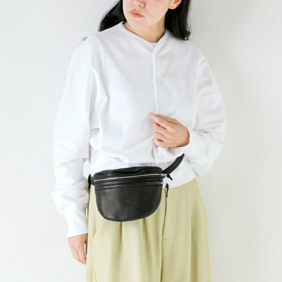 Aeta アエタ ディアレザー ウエスト ポーチ Sサイズ “WAIST POUCH S” da111-yo 2024aw新作 ユニセックス |  Piu di aranciato(ピウディアランチェート)