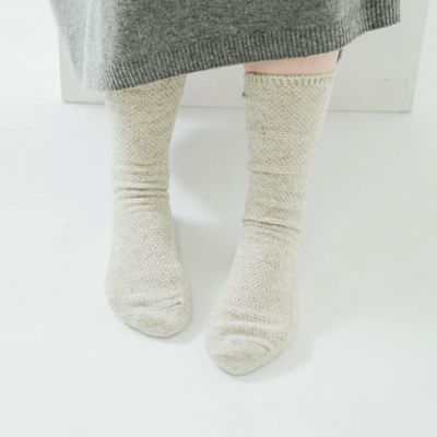 ゆうパケット選択可】evam eva vie カシミヤ混 ウール モス ステッチ