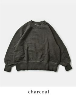 ESTROISLOSE エストゥロワルーズ コットン ピグメント裏毛 クルー