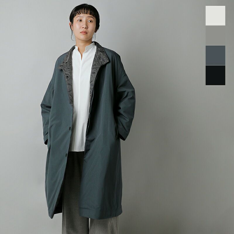 FIR MUM フィル マム ナイロンタッサー ガーメントダイ オーバーサイズ 