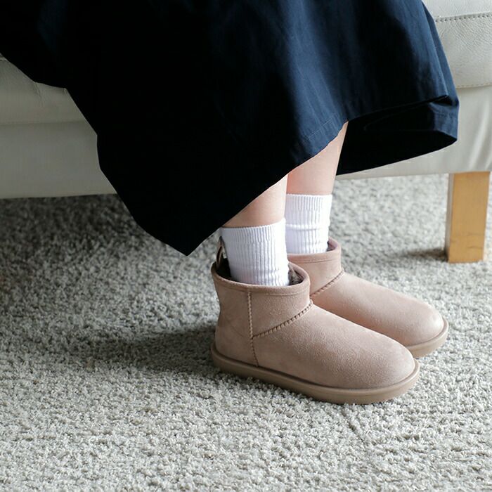 TEMPERATE テンパレイト 完全防水 スエードムートンライク レイン