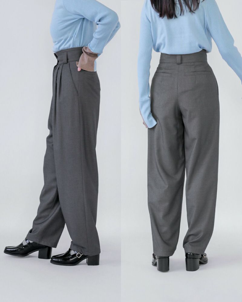 セール】BELTED WIDE PANTS（その他パンツ）｜CLANE（クラネ）の