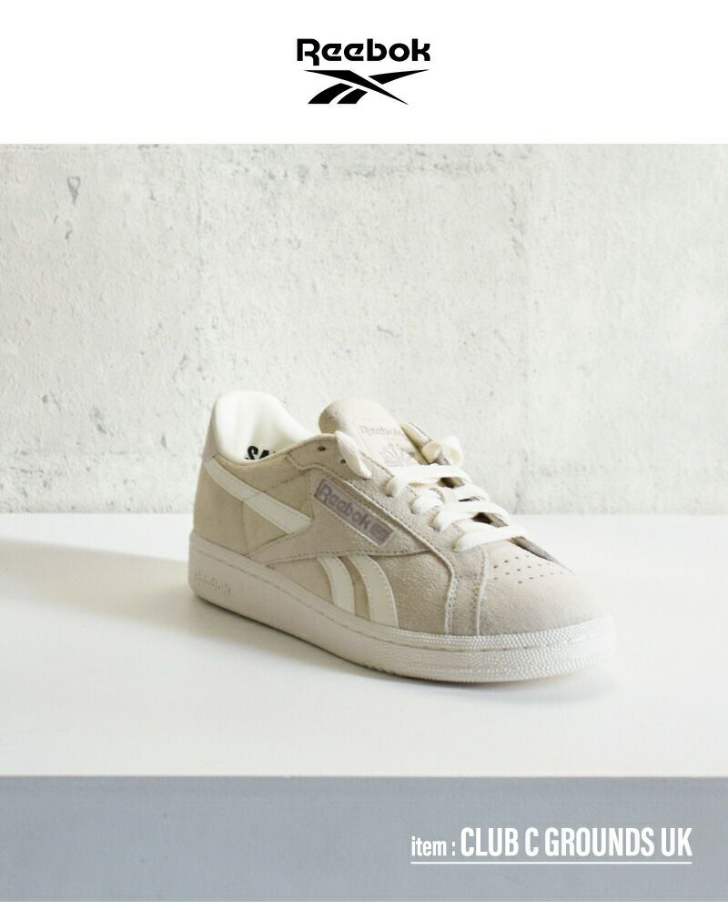 クーポン対象】Reebok リーボック クラブシー グラウンズ UK 