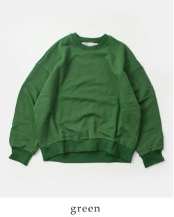 クーポン対象】MidiUmi ミディウミ コットン ワイド スウェット