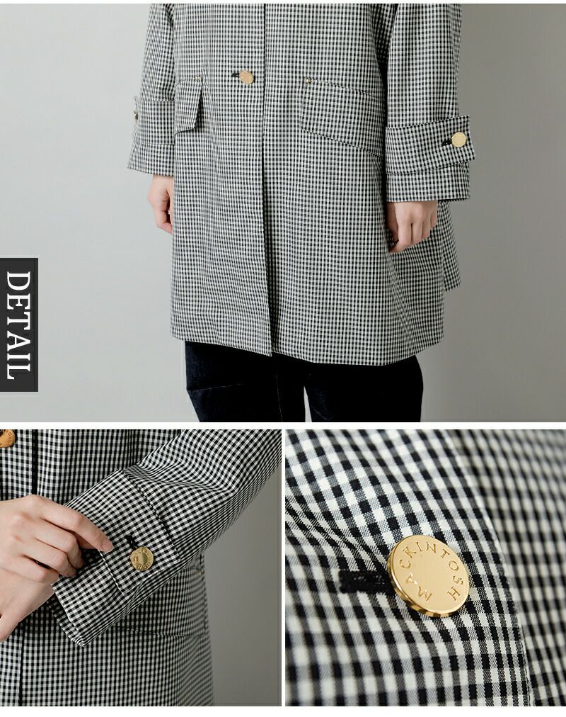 クーポン対象】MACKINTOSH マッキントッシュ ハンビー ノーカラー 
