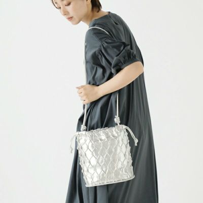 The Bagmati バグマティ ゴートレザー メタリック トート バッグ