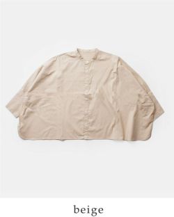 ユニヴァーサルティシュ ブラウス universal tissu  ナチュラルタイプライター/ストライプ バンドカラー ポンチョ シャツ ut250sh010  クーポン対象 universal tissu ユニヴァーサルティシュ ナチュラルタイプライター