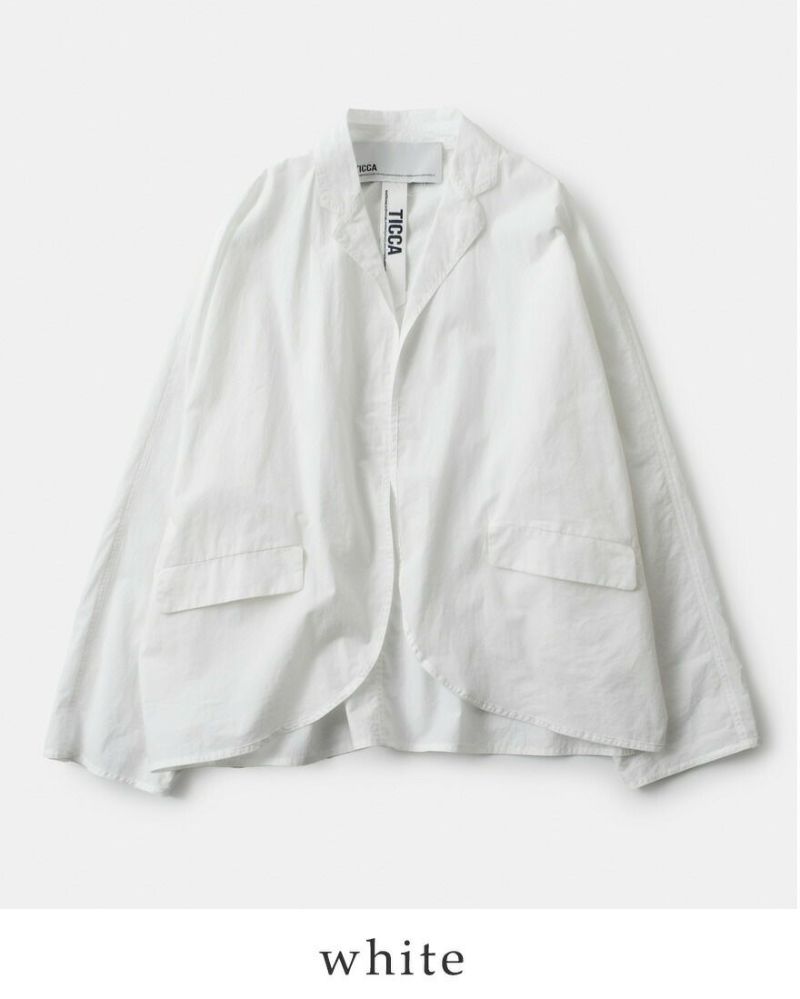 TICCA ティッカ コットン ハーブ シャツ ジャケット tbes-024-ms TICCA ティッカ コットン ハーブ シャツ ジャケット tbes-024-ms