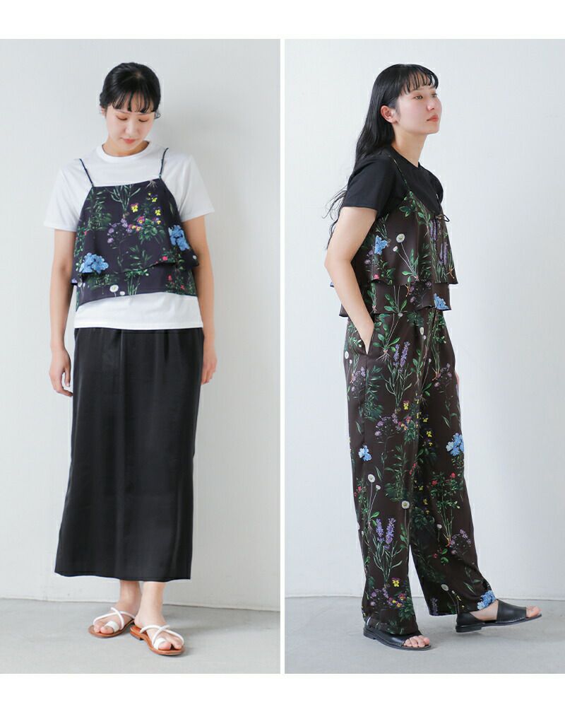 TICCA ティッカ　2WAYフラワープリントビスチェ TICCA ティッカ 2way フラワー プリント ビスチェ tbfs-421 レディース