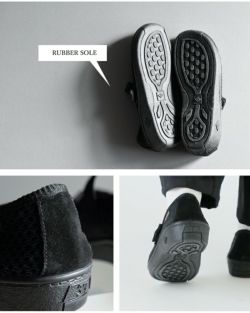 ALBEROLA アルベローラ メッシュ フラット ストラップ シューズ