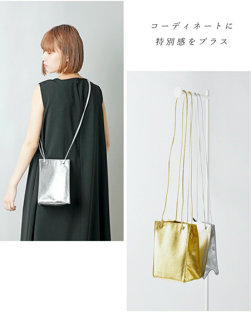 ESLOW エスロー スクエア ショルダー バッグ a2051pbg305-yo ESLOW エスロー スクエア ショルダー バッグ a2051pbg305-yo