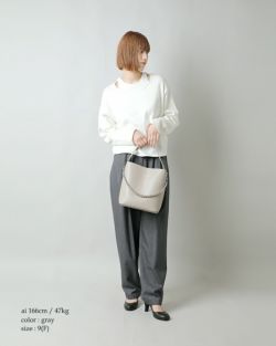 ESLOW エスロー メタリック ボールストラップ ショルダー バッグ