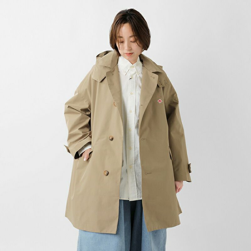 DANTON ダントン 3レイヤー クロス ショート バルマカーン コート dt 
