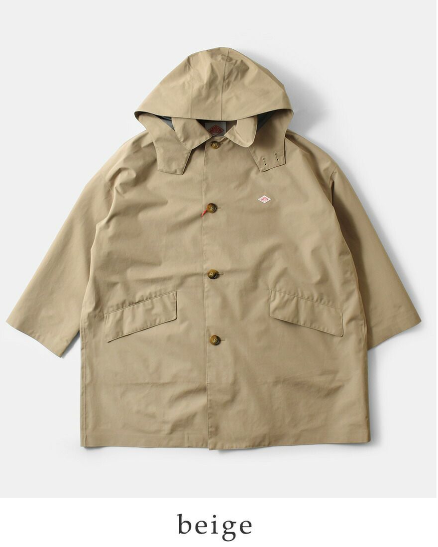 DANTON ダントン 3レイヤー クロス ショート バルマカーン コート dt 